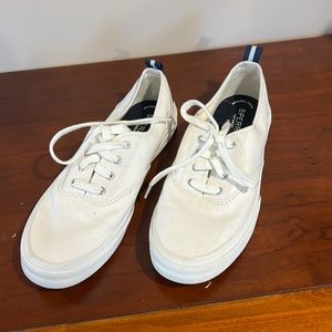 Brand new White Sperry Top-Siders Women’s size 9 Never worn
